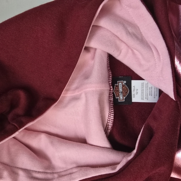 Harley-Davidson Red Sweatshirt Casual Pullover - Picture 2 of 2